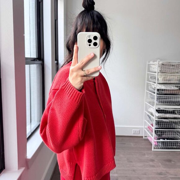 Nikki Chasin Shiloh Cotton Cardigan - small - Picture 3 of 8